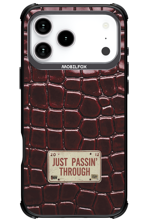 Just passin through 2.0 - Apple iPhone 17 Pro Max