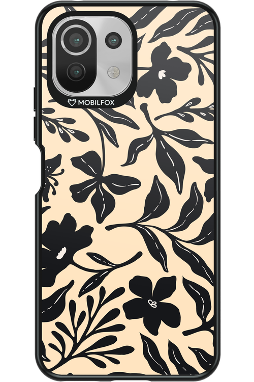 Black Flowers 2.0 - Xiaomi Mi 11 Lite (2021)