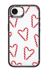 Candy Cane Hearts - Apple iPhone 16e