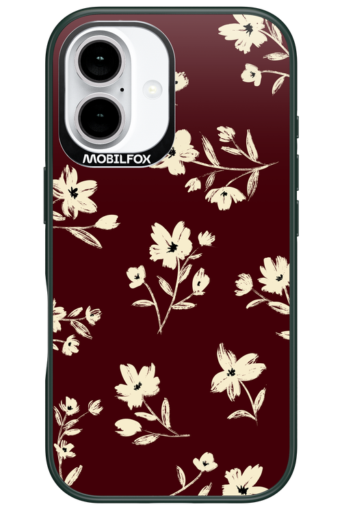 Bloom of Burgundy - Apple iPhone 16