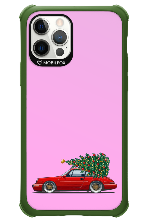 XMAS Car Pink - Apple iPhone 12 Pro