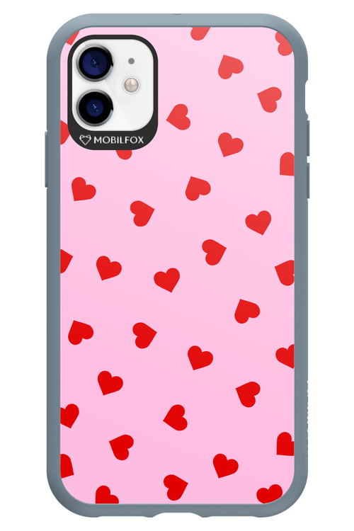 Sprinkle Heart Pink - Apple iPhone 11