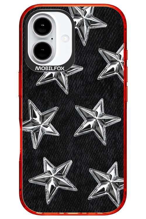 Chrome Stars - Apple iPhone 16