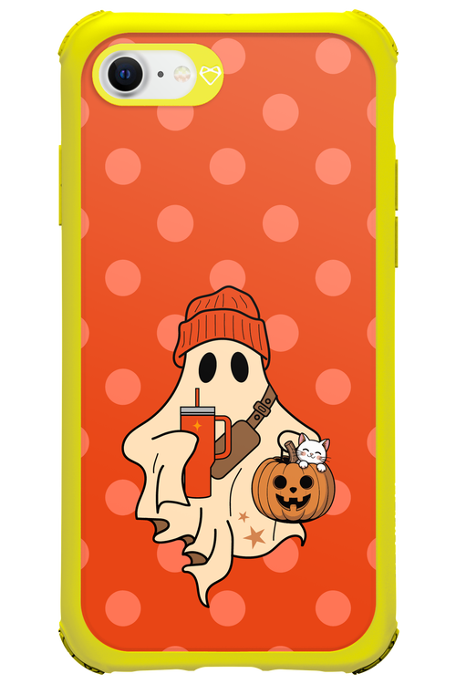Ghost Girl (Orange) - Apple iPhone 8