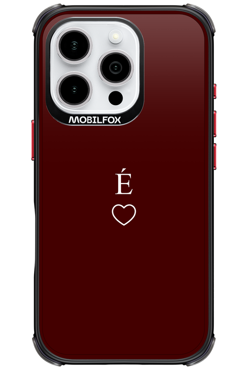 E Burgundia II 2.0 - Apple iPhone 16 Pro