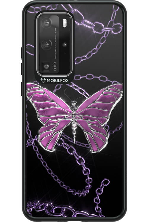 Butterfly Necklace - Huawei P40 Pro