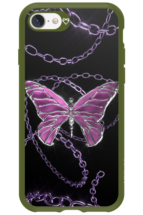 Butterfly Necklace - Apple iPhone 7