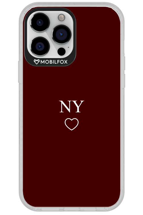NY Burgundia 2.0 - Apple iPhone 13 Pro Max