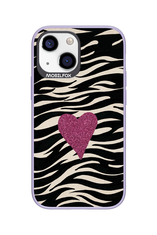 Zebra Heart 2.0 - Apple iPhone 13 Mini