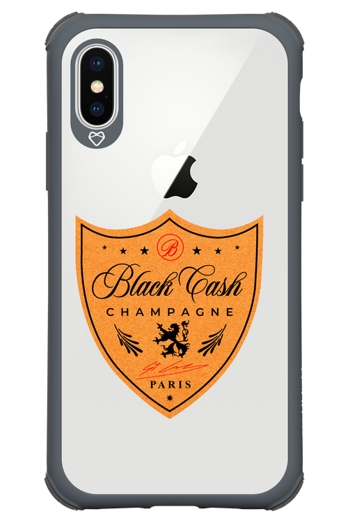 Black Cash Champagne - Apple iPhone X