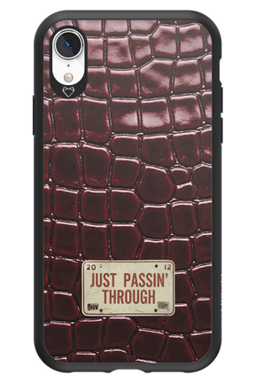 Just passin through 2.0 - Apple iPhone XR