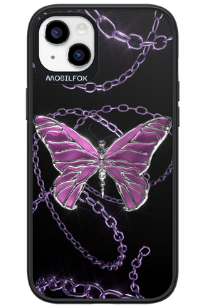 Butterfly Necklace - Apple iPhone 14 Plus