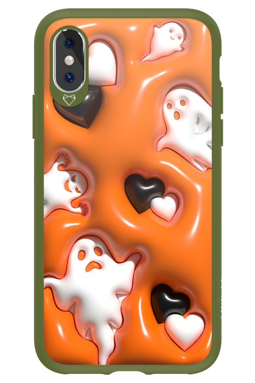 Spooky Puffer - Apple iPhone X