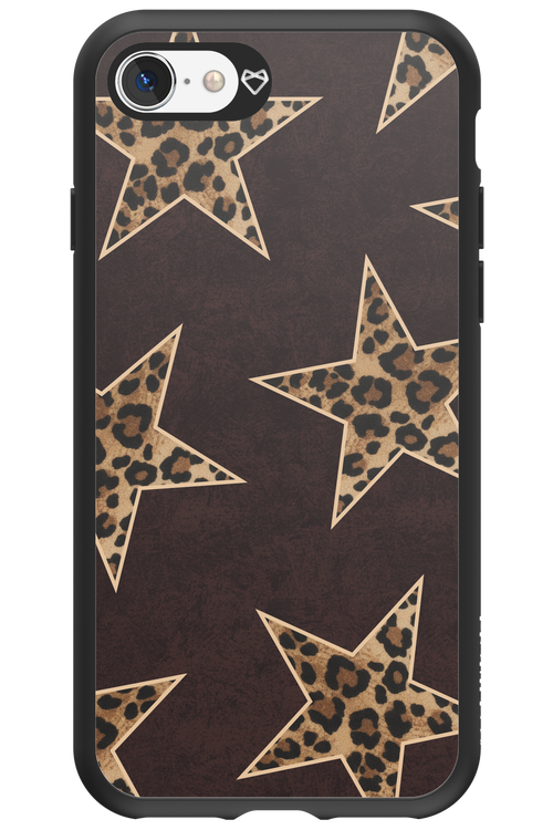 Wild Stars Brown - Apple iPhone SE 2022