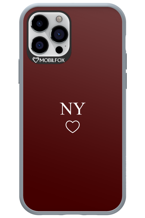 NY Burgundia 2.0 - Apple iPhone 12 Pro