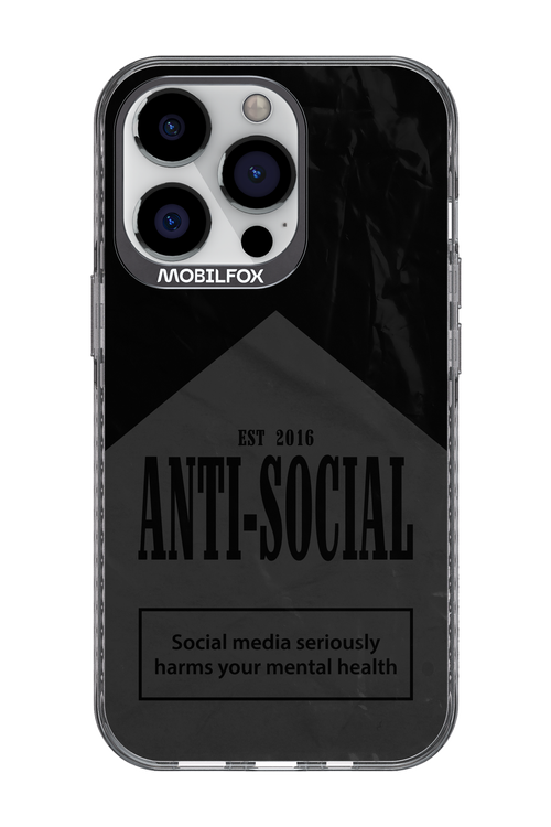 ANTI-SOCIAL (BLVCK) 2.0 - Apple iPhone 13 Pro