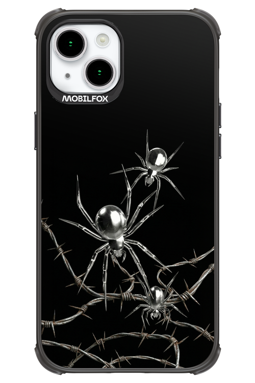 Silver Spiderz 2.0 - Apple iPhone 15 Plus