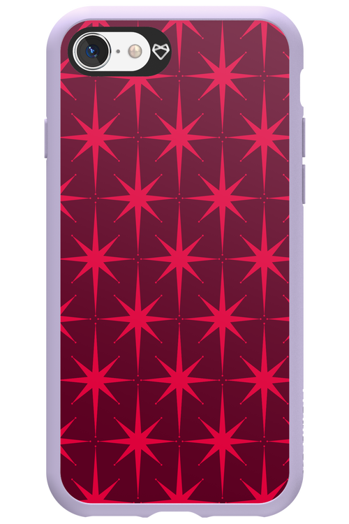 Burgundy Starss - Apple iPhone SE 2022