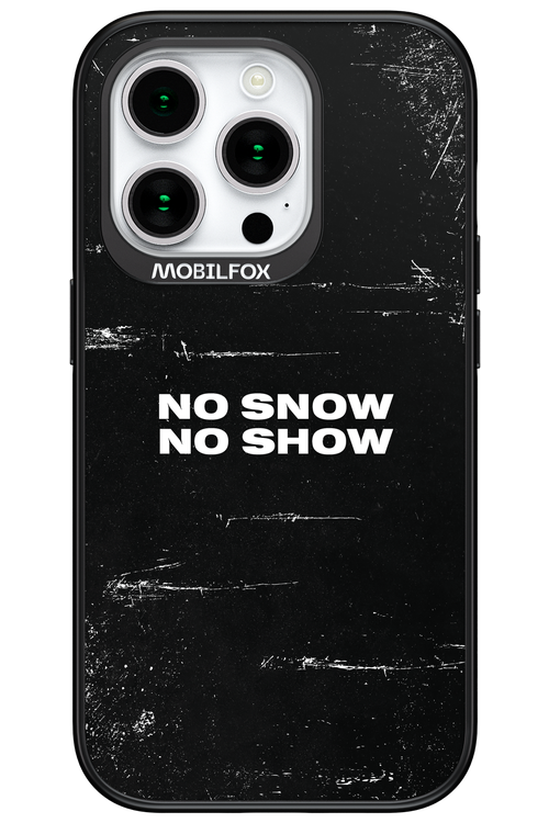 No snow, no show - Apple iPhone 15 Pro