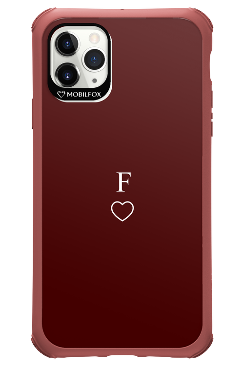 F Burgundia 2.0 - Apple iPhone 11 Pro Max