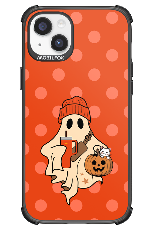 Ghost Girl (Orange) - Apple iPhone 14 Plus