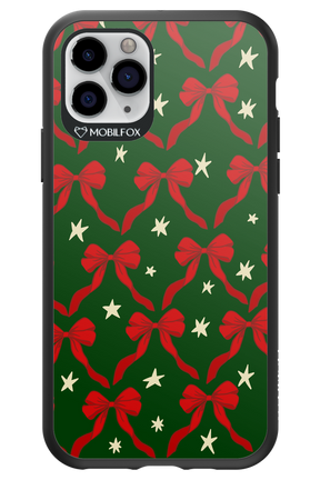 Bow & Stars (Green) - Apple iPhone 11 Pro