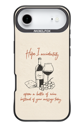 Bottle of wine 2.0 - Apple iPhone 17 Air