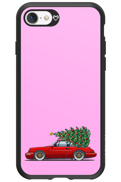 XMAS Car Pink - Apple iPhone 7