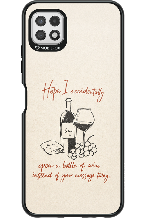 Bottle of wine 2.0 - Samsung Galaxy A22 5G