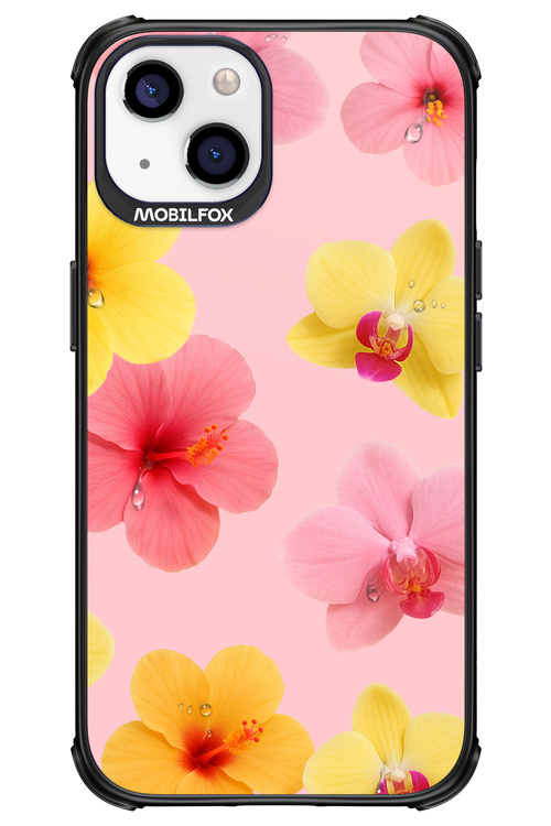 Sunset Flowers - Apple iPhone 13