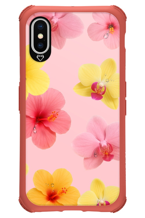 Sunset Flowers - Apple iPhone XS