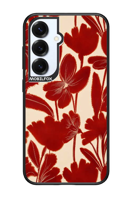 Burgundy Flowers 2.0 - Samsung S25