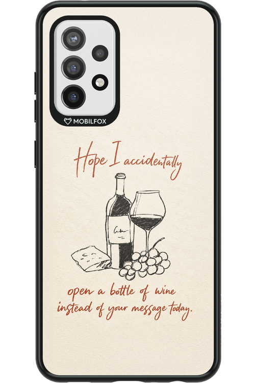Bottle of wine 2.0 - Samsung Galaxy A72