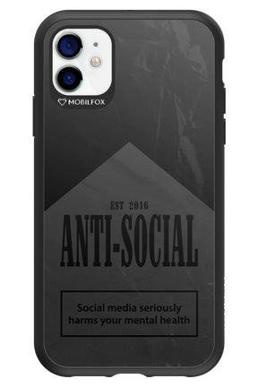ANTI-SOCIAL (BLVCK) 2.0 - Apple iPhone 11