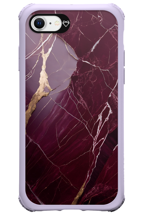 Burgundy Marble 2.0 - Apple iPhone 8
