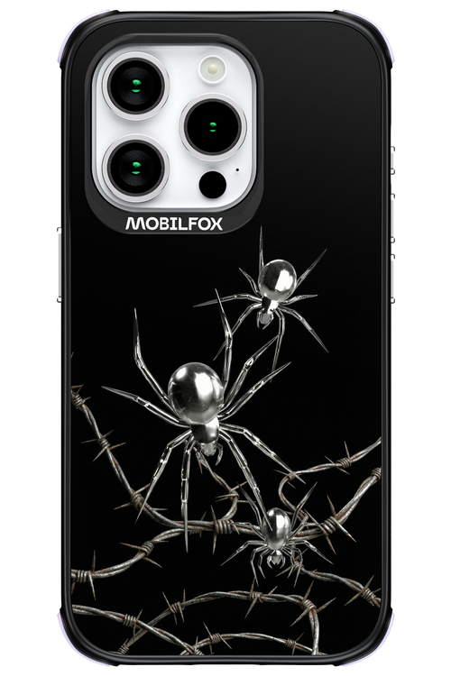 Silver Spiderz 2.0 - Apple iPhone 15 Pro
