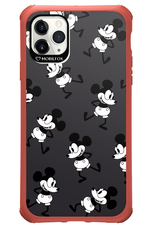 Iconic Mouse (antracite pattern) - Apple iPhone 11 Pro Max