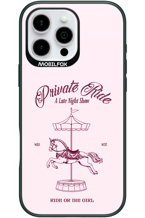 Private Ride 2.0 - Apple iPhone 16 Pro Max