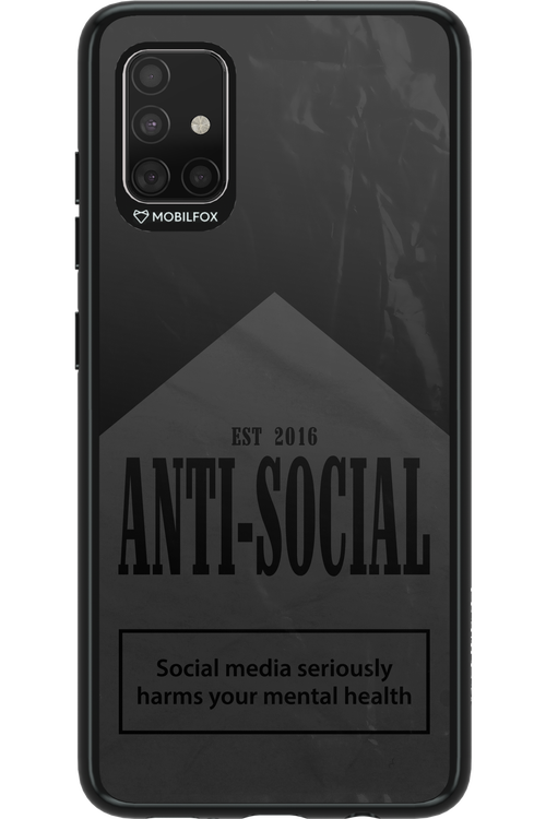 ANTI-SOCIAL (BLVCK) 2.0 - Samsung Galaxy A51