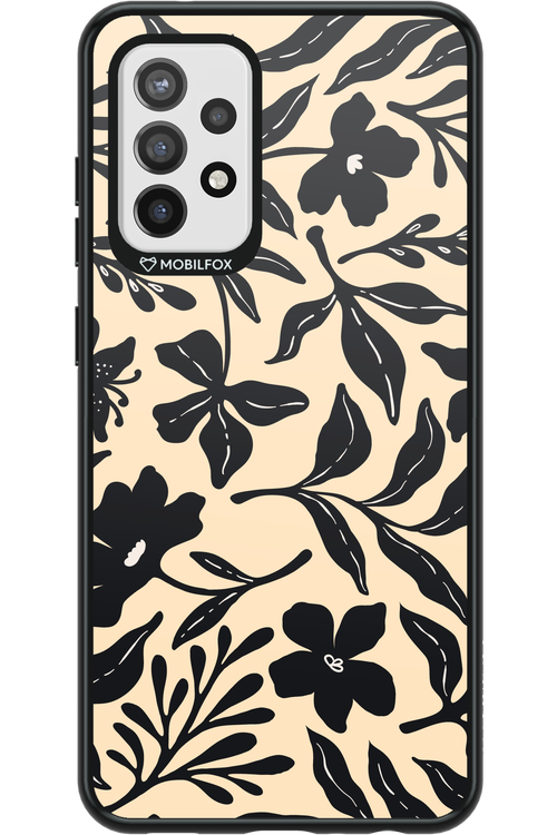 Black Flowers 2.0 - Samsung Galaxy A72