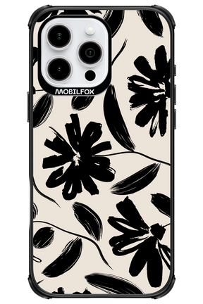 Monochrome Flowerss - Apple iPhone 16 Pro Max