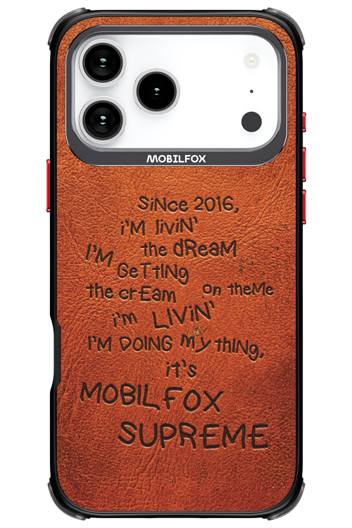 supreme 2.0 - Apple iPhone 17 Pro Max