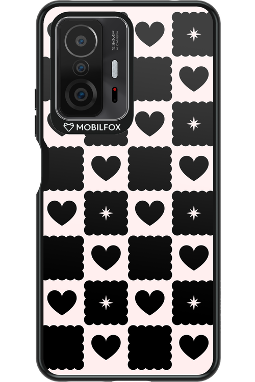 Classic Hearts (Monochrome) 2.0 - Xiaomi Mi 11T