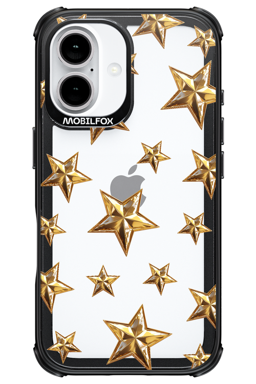 Gold Stars - Apple iPhone 16