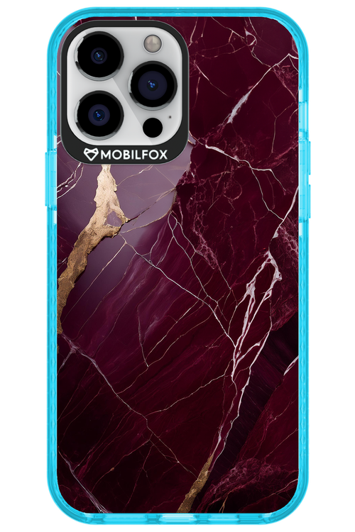 Burgundy Marble - Apple iPhone 13 Pro Max