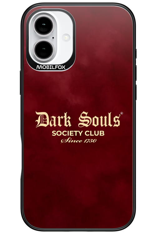 Dark Souls (Burgundy) - Apple iPhone 16 Plus