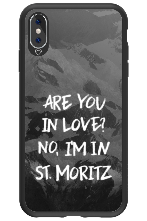 I'm in St. Moritz - Apple iPhone XS Max