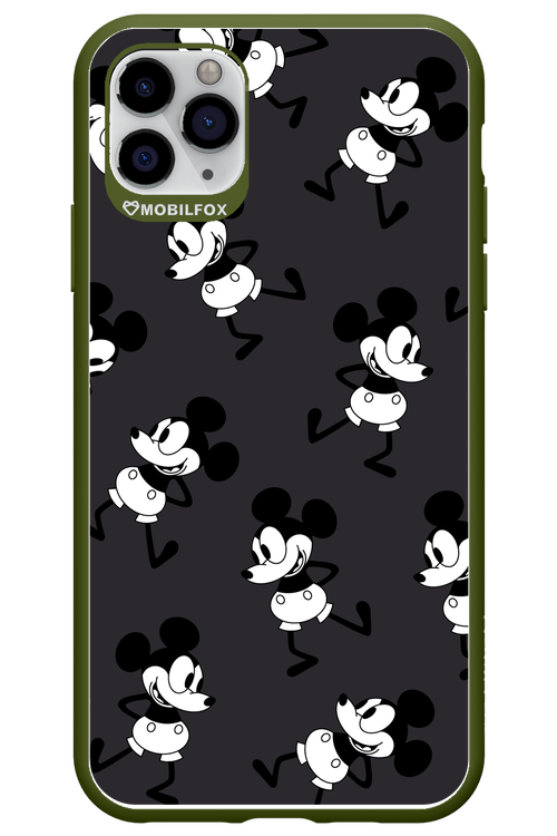 Iconic Mouse (antracite pattern) - Apple iPhone 11 Pro Max
