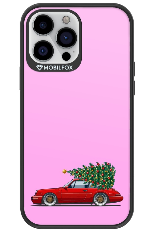 XMAS Car Pink - Apple iPhone 13 Pro Max