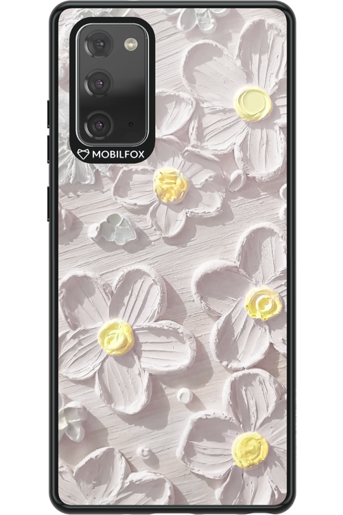 White Flowers 2.0 - Samsung Galaxy Note 20